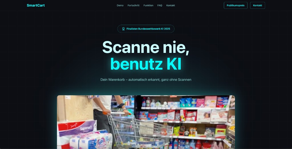 SmartCart — Scanne nie, benutz KI